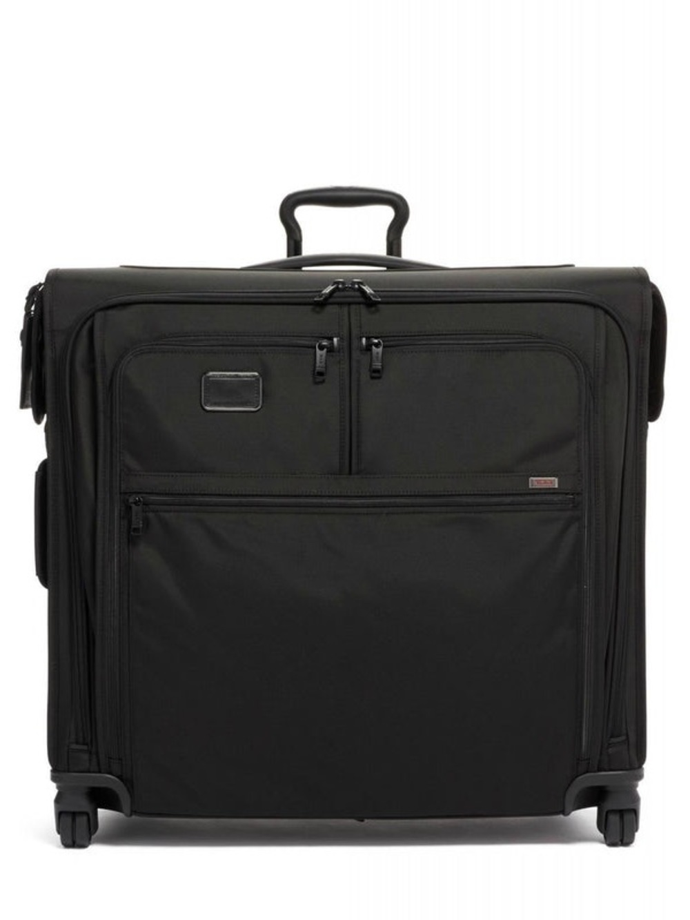 Tumi Black Rolling Garment Bag with Front Organizer Pockets